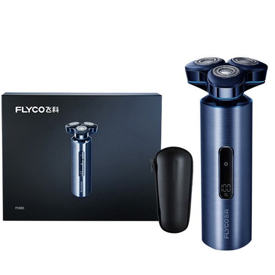 FLYCO FS985 Swivel Type Shaver Three Blades Wash All Over The Body Rechargeable Smart High-End