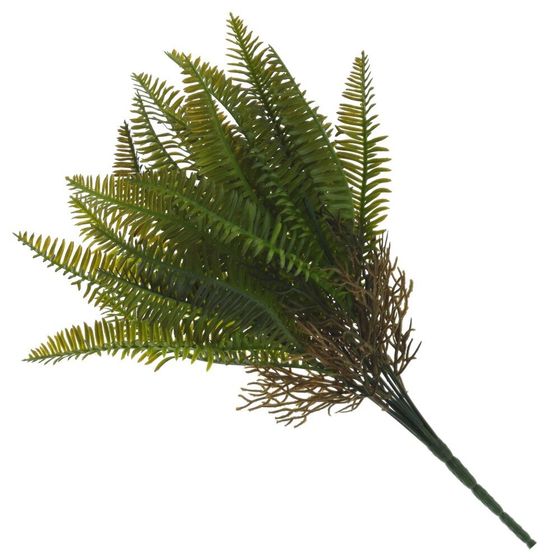 Ветка искусственная &quot;Папоротник&quot;, L24 W12 H39 см, 3в.