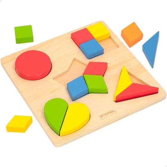 WOOMAX Wooden Puzzle 16 pieces