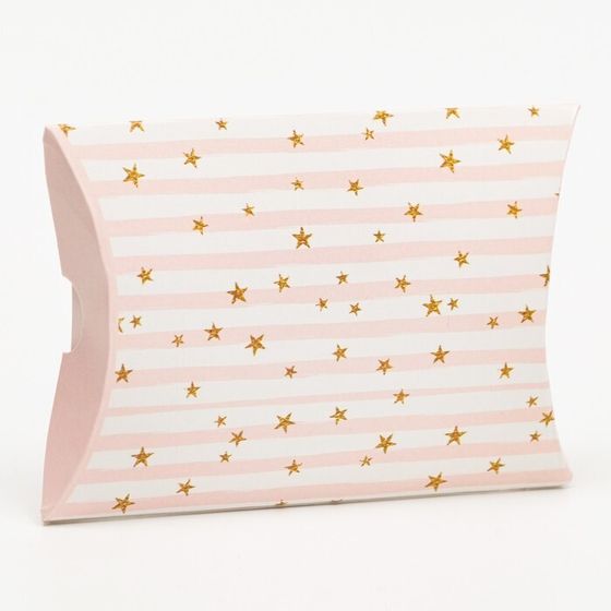 !09 Набор 7 штук - Коробка складная &quot;Звездная&quot;, 11 х 8 х 2 см.