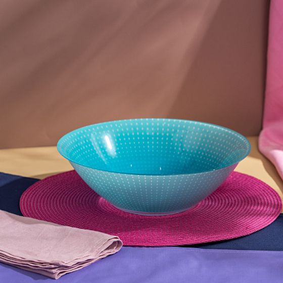 Набор столовый CARINA POP ART TURQUOISE 44 предмета