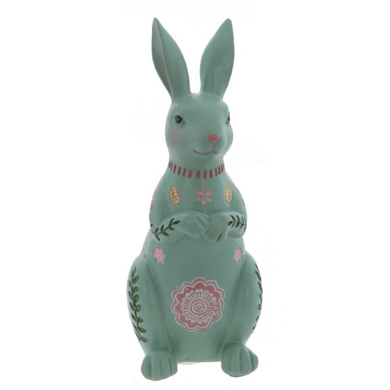 Фигурка декоративная "Заяц", L6 W6 H16 см