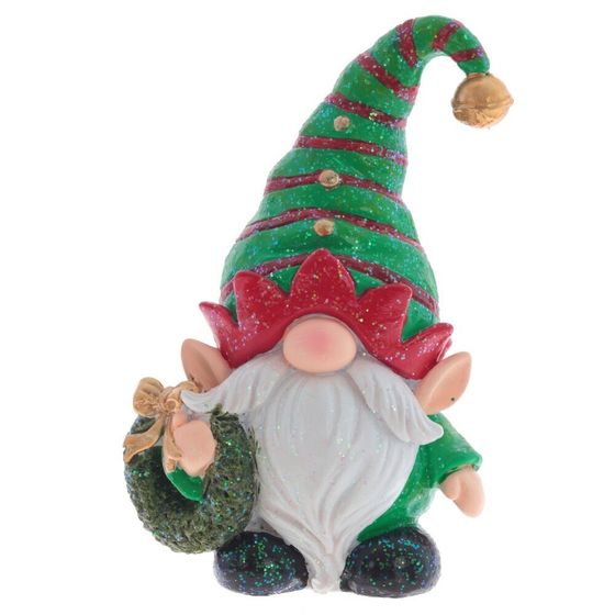 Фигурка декоративная &quot;Гном&quot;, L8 W7 H15 см, 2в.