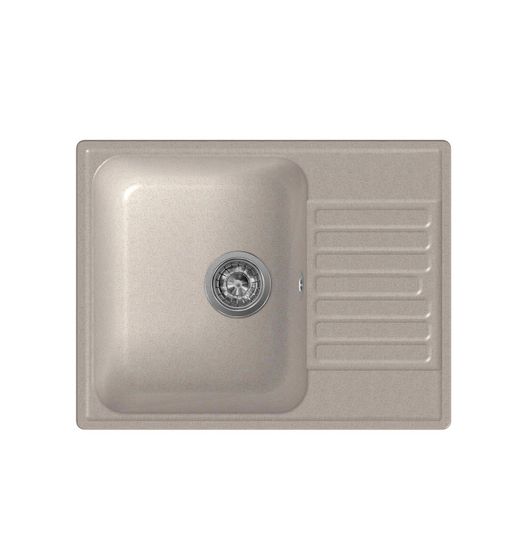 Мойка LEX GARDA 620 WHITE 62х48 кварц белый