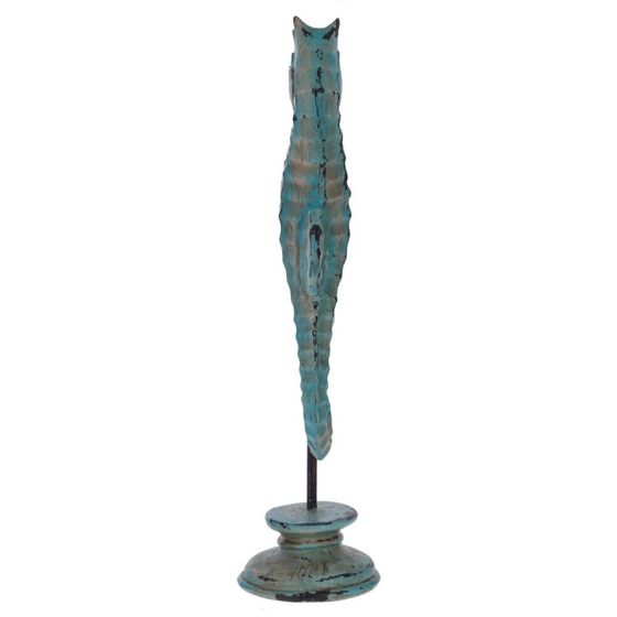 Фигурка декоративная &quot;Морской конек&quot;, Д11,5 Ш8,5 В34,5 см