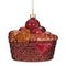 Украшение новогоднее &quot;Корзинка&quot;, L10 W6,5 H9,5 см, 2в.