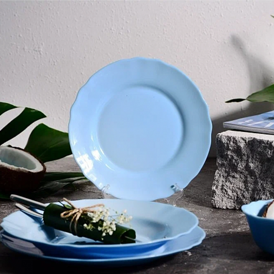 Тарелка обеденная  ЛУИ XV ЛАЙТ БЛЮ 24см