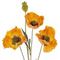 Цветок искусственный &quot;Мак&quot;, L18 W18 H70 см