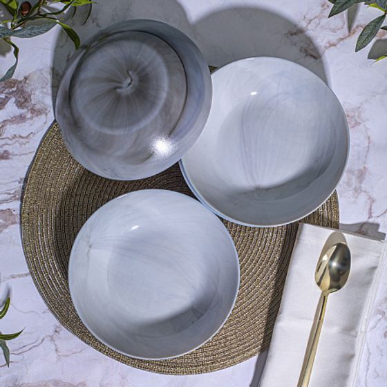 Тарелка суповая 20см ДИВАЛИ МАРБЛ ГРАНИТ