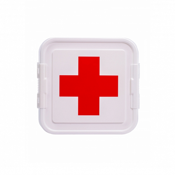 Контейнер для лекарств MY BOX красный крест