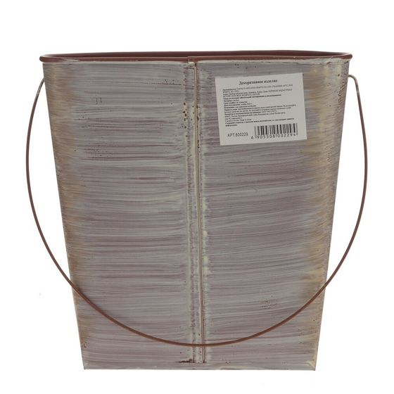 Кашпо, 800 мл, L18 W6,5 H19 см