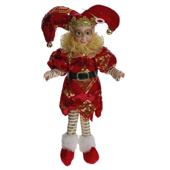 Игрушка набивная &quot;Клоун&quot;, L13 W5 H26 см, 2в.