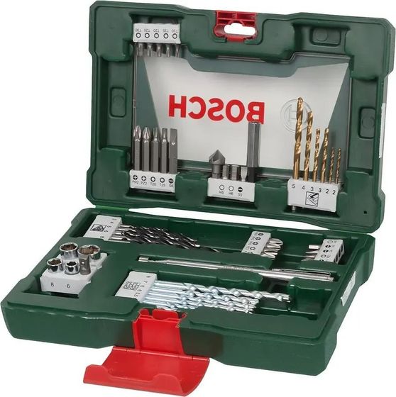 Набор принадлежностей Bosch V-line 48 предметов (жесткий кейс) (2607017303)
