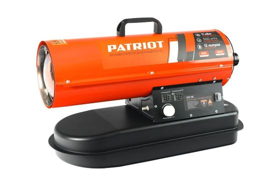 Тепловая пушка дизельная Patriot DTC 115 12000Вт оранжевый/черный