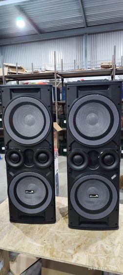 УЦЕНКА-Колонки 2.0 Eltronic 20-06 TWIN BOX (б/у. потертости, плохая упаковка, после ремонта)