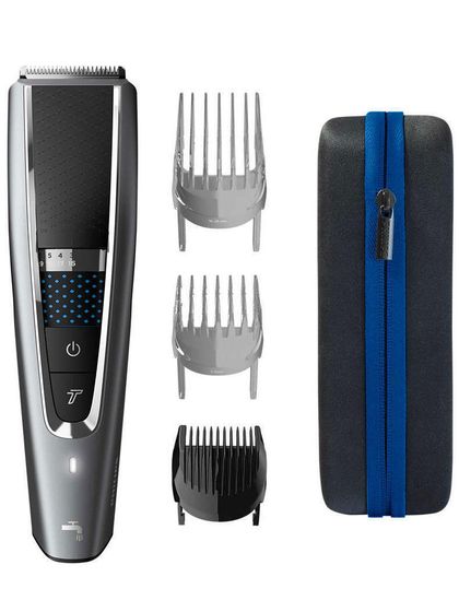 Машинка для стрижки Philips HC5650/15 аккум./сеть (насадок 3шт) серебристый