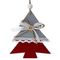 Изделие декоративное подвесное &quot;Ангел/Ёлка/Звезда&quot;, L9 W1 H11,5 см, 3в.