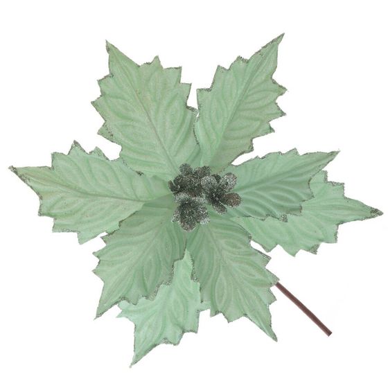 Цветок искусственный &quot;Пуансеттия&quot;, L30 W30 H35 см, 6в.