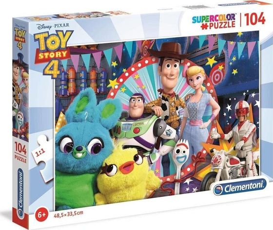 Пазл Clementoni 104 детали Super Color История игрушек 4