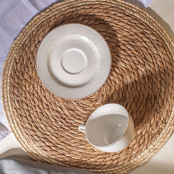 Чайная пара WHITE LACE 220мл