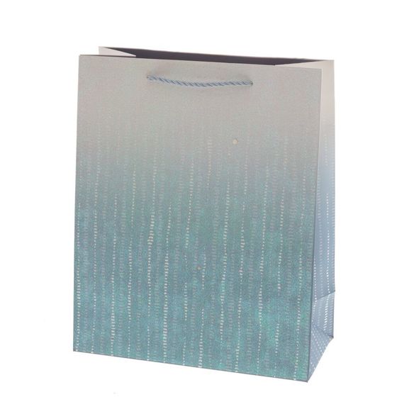 Пакет подарочный (бумага 210г/м2, блок микс 12шт), L26 W12 H32 см, 6в.