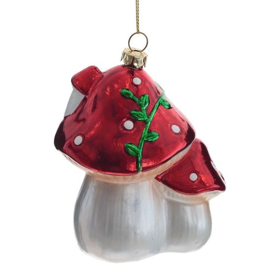 Украшение новогоднее &quot;Гриб&quot;, L9 W7 H12,5 см