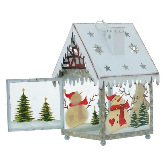 Подсвечник &quot;Домик&quot;, L23 W22 H33 см