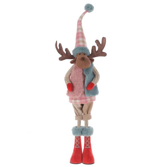 Игрушка набивная &quot;Олень&quot;, L14 W12 H53 см, 2в.