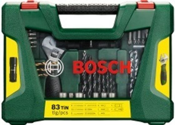 Набор принадлежностей Bosch V-line 83 предмета (жесткий кейс)