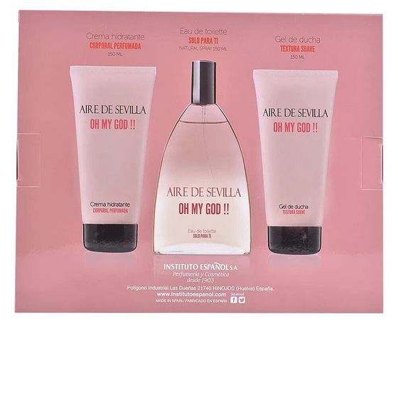 SEVILLA FC Aire De Oh My God Set 3 units eau de toilette 3 units