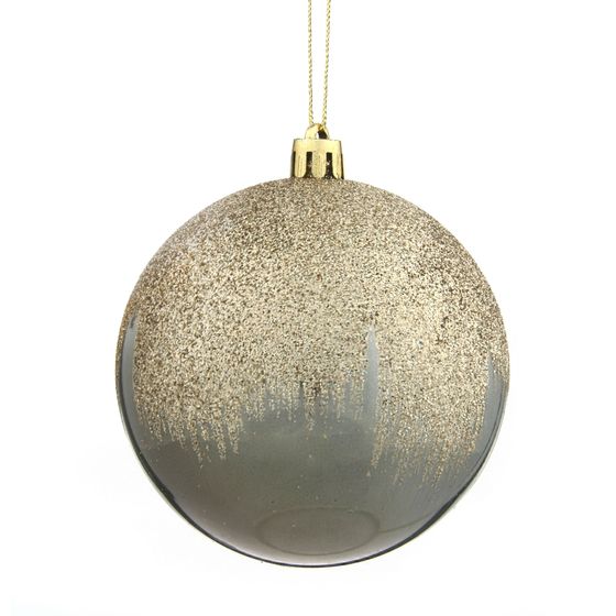 Набор из 12шт Украшение новогоднее Шар &quot;Алмазная роскошь&quot;, D 8 см, L35 W27 H8,5 см