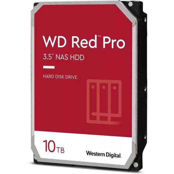 Жёсткий диск WD WD102KFBX NAS Red Pro, 10 Тб, SATA-III, 3.5&quot;