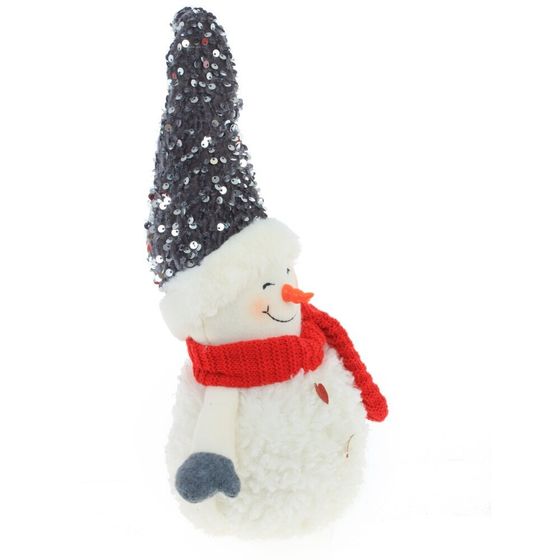 Игрушка мягконабивная &quot;Снеговик&quot;, L17 W13 H42 см, 2в.