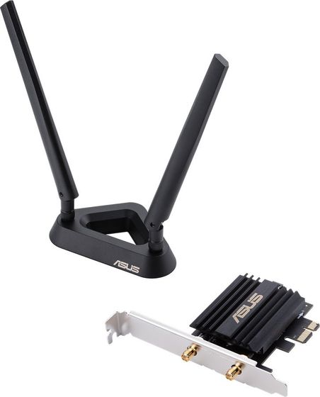 Сетевой адаптер Wi-Fi + Bluetooth Asus PCE-AX58BT AX3000 PCI Express