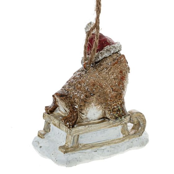 Изделие декоративное подвесное &quot;Сова&quot;, L7,5 W5 H7,5 см, 2в.