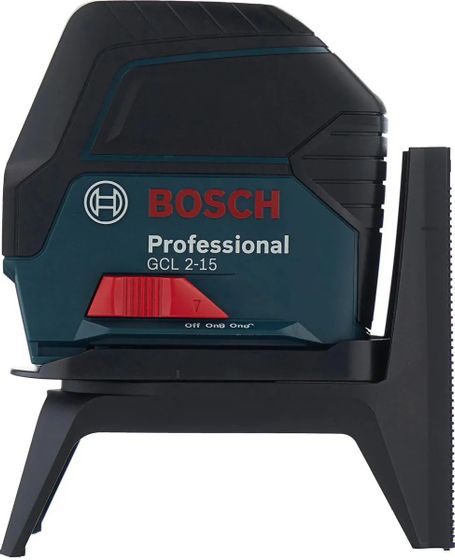 Нивелир лазерный Bosch GCL 2-15 + RM1 + BM3 clip 2кл.лаз. 650нм цв.луч. красный (0601066E02)
