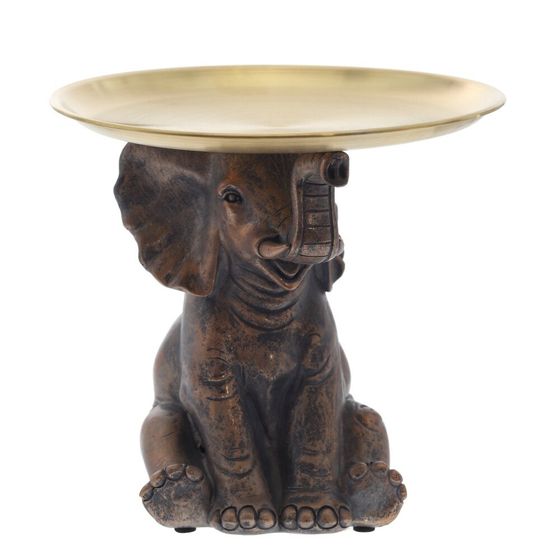 Фигурка декоративная &quot;Слон&quot; с подносом, L16,5 W16,5 H15,5 см