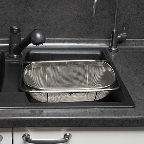 Корзина в раковину STEEL TOUCH 34х24см