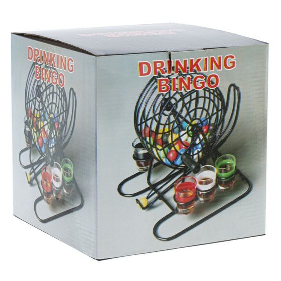 Игра настольная (питейная) &quot;Бинго&quot;, Д19 Ш19 В20 см