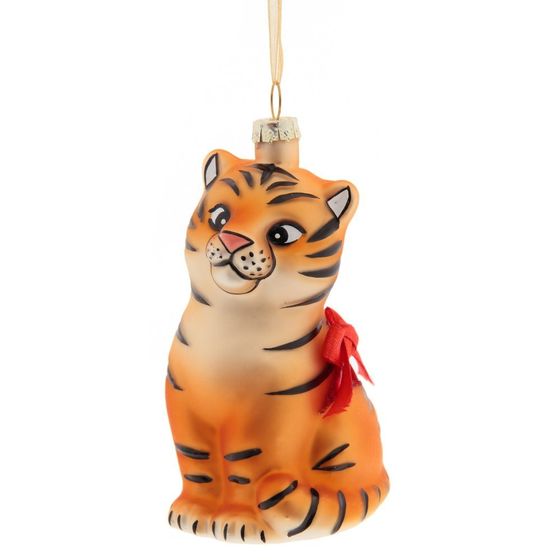 Украшение новогоднее &quot;Тигр&quot;, L6 W6,5 H12 см, 2в.