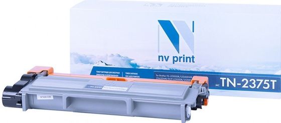 Тонер-картридж NVP NV-TN-2375T для Brother HL-L2300DR/HL-L2340DWR/HL-L2360DNR/HL-L2365DWR/DCP-L2500DR/DCP-L2520DWR/DCP-L2540DNR/DCP-L2560DW