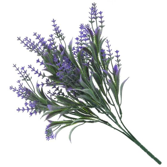 Цветок искусственный &quot;Лаванда&quot;, L20 W7 H30 см