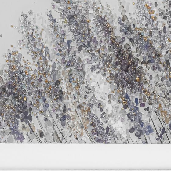 Панно с кристальным декором, L66 W3 H66 см