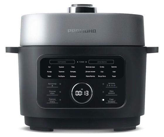 Мультиварка-скороварка Redmond MP112 3л 890Вт черный