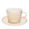 Набор из 6-ти чашек с блюдцами, 155 мл, L12,5 W12,5 H6 см
