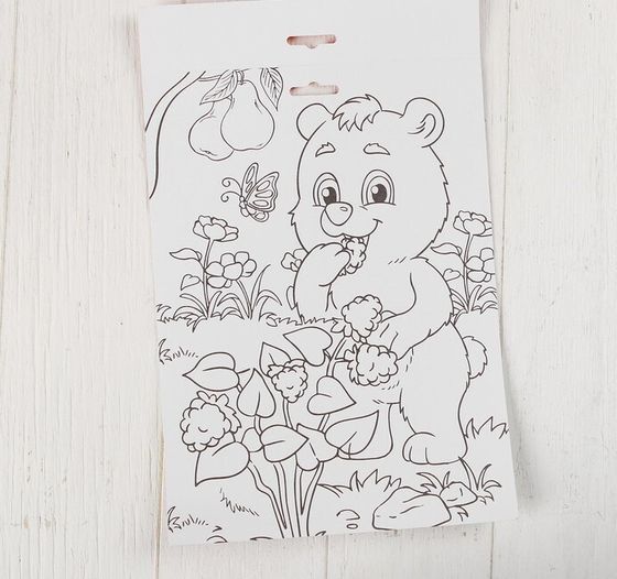 !09 Набор из 2-х фресок - Фреска с полубусинами "Самый быстрый!", самолёт