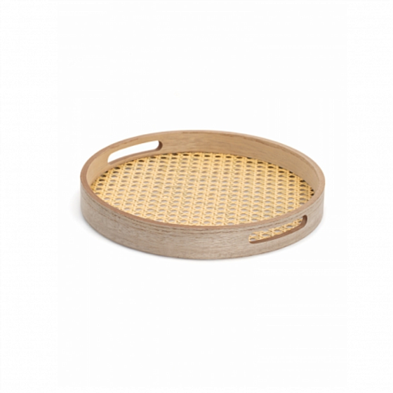 Поднос круглый RATTAN 30см