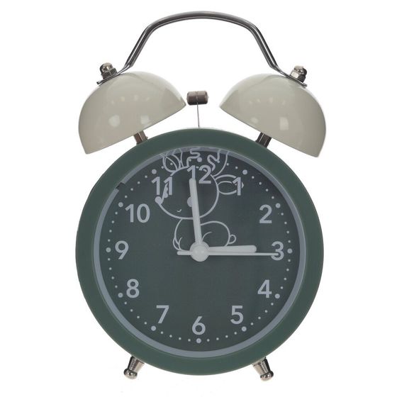 Будильник, L8,5 W4 H13 см, (подсветка, 1xАА не прилаг.), 4в.