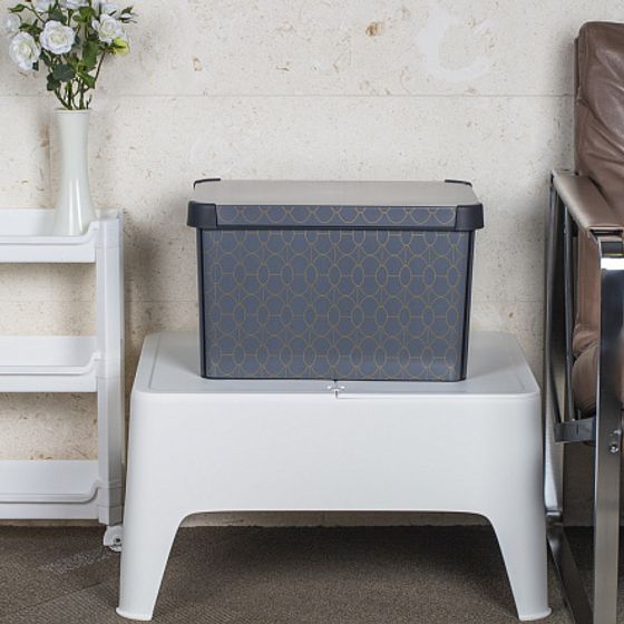 Короб для хранения СТОКГОЛЬМ ART DECO 22л