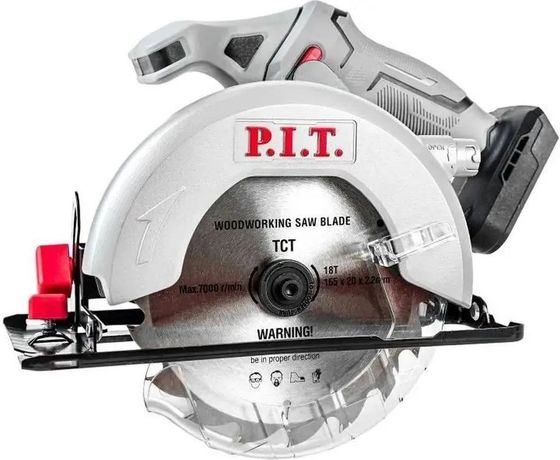 Пила циркулярная P.I.T. PKS20H-165A SOLO 800Вт ручная D диска.:165мм